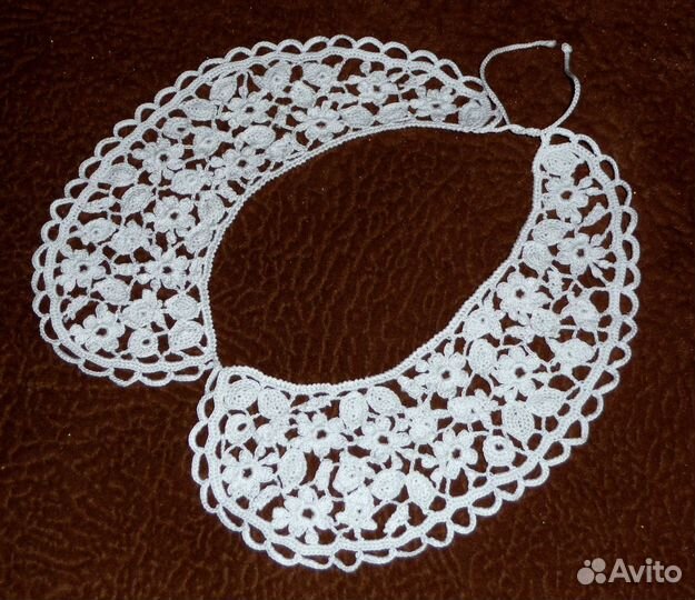 Кружевной воротник. Ручная работа