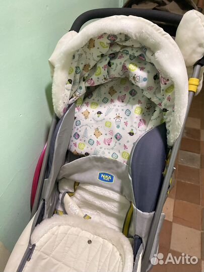 Санки коляска ника 7 2