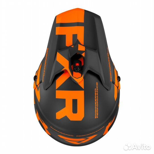 Шлем FXR Torque Team Black/Orange