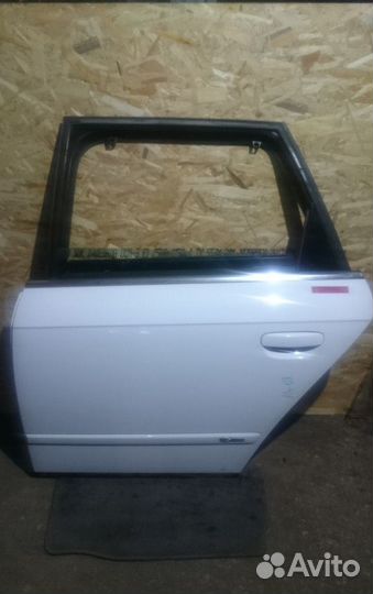 Дверь задняя левая пустая Ауди Audi A4 B7 8E