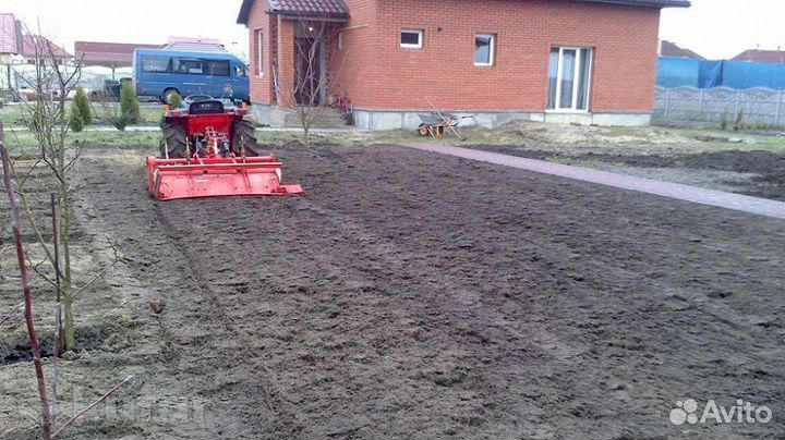 Вспашка земли