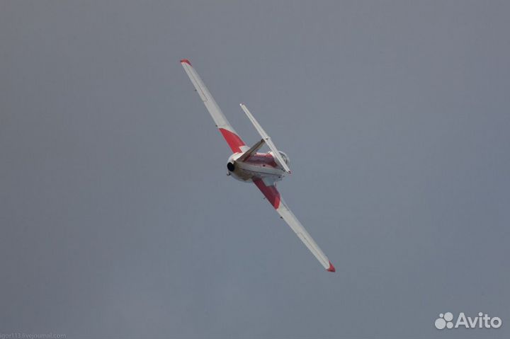 Полет на реактивном самолете Л-29