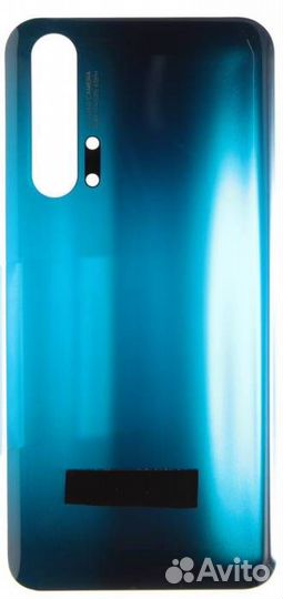 Задняя крышка для Honor 20 Pro Синяя (со скотчем)