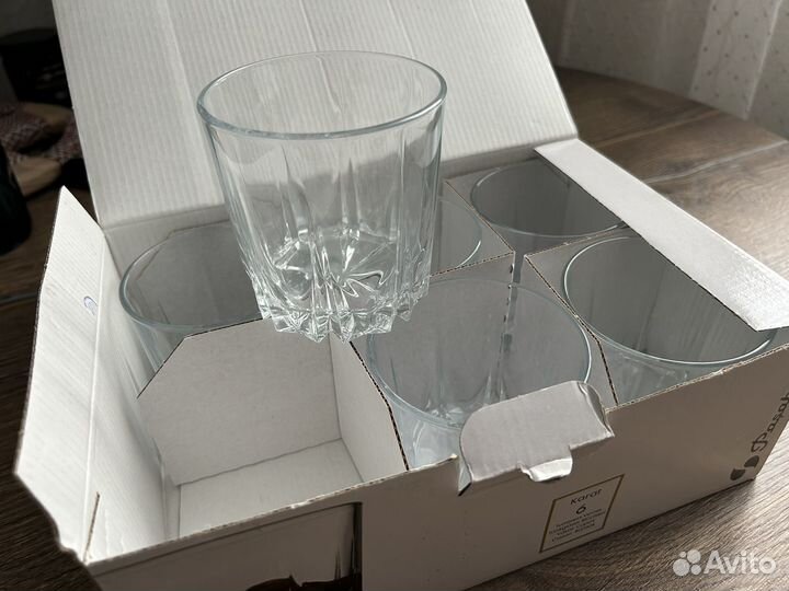 Бокалы для виски/шампанского/коктейлей