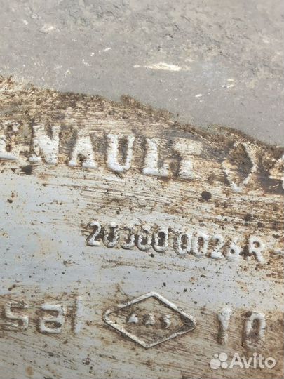 Глушитель основной Renault Megane III (2008—2014)