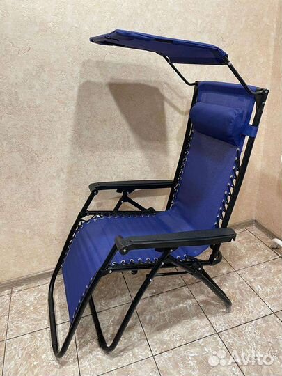 Кресло шезлонг складное