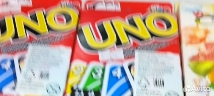 Uno карты новые оригиналь