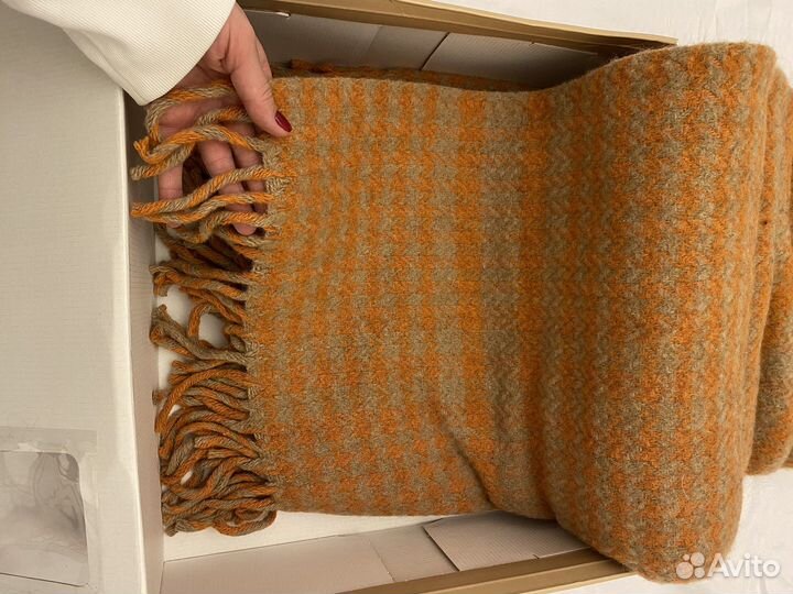 Плед 140*200 'натур шерсть