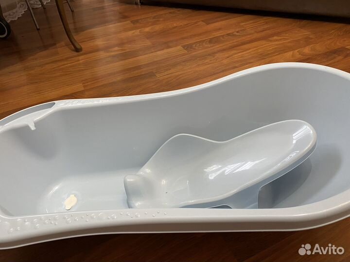 Ванночка для купания с горкой