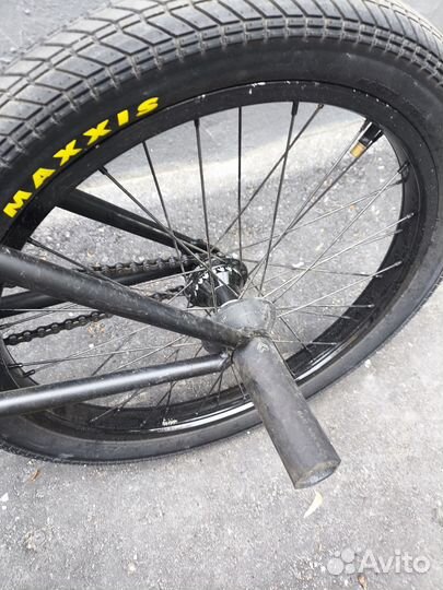 BMX кастом на раме stress hype