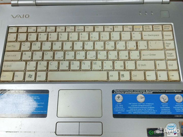 Ноутбук Sony vgn-n11sr