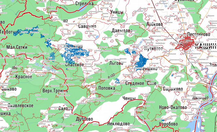 Участок 3300 га (СНТ, ДНП)