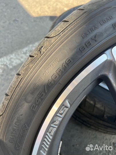 Mercedes колеса R19 разноширокие