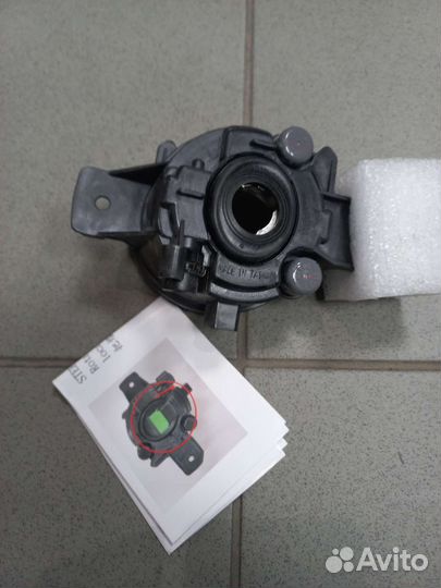 Фара противотуманная правая Nissan Qashqai