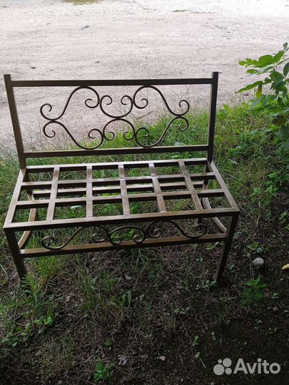 Скамейка кованая