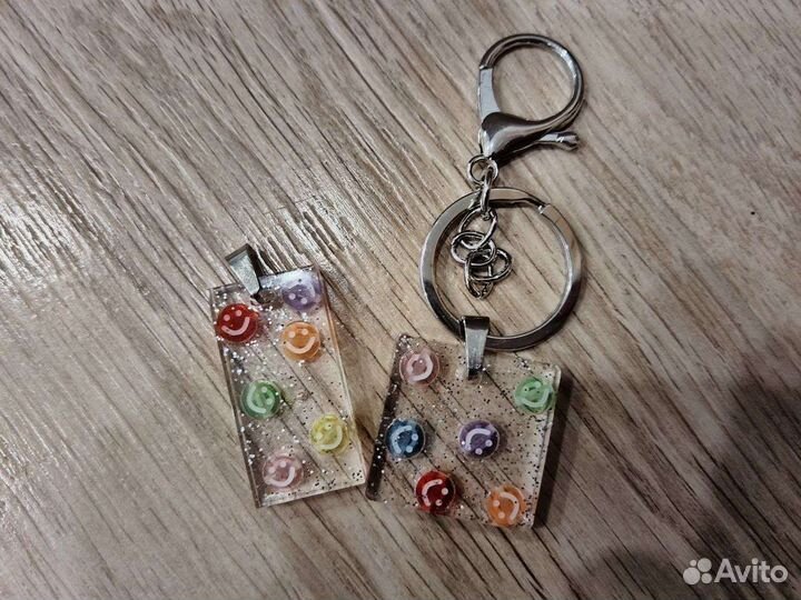 Брелок из эпоксидной смолы
