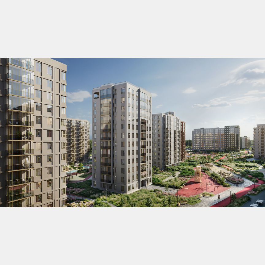 1-к. квартира, 44,3 м², 3/12 эт.