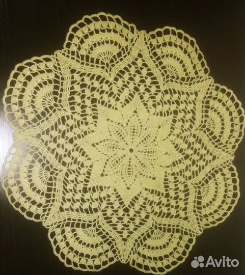 Салфетки вязаные крючком