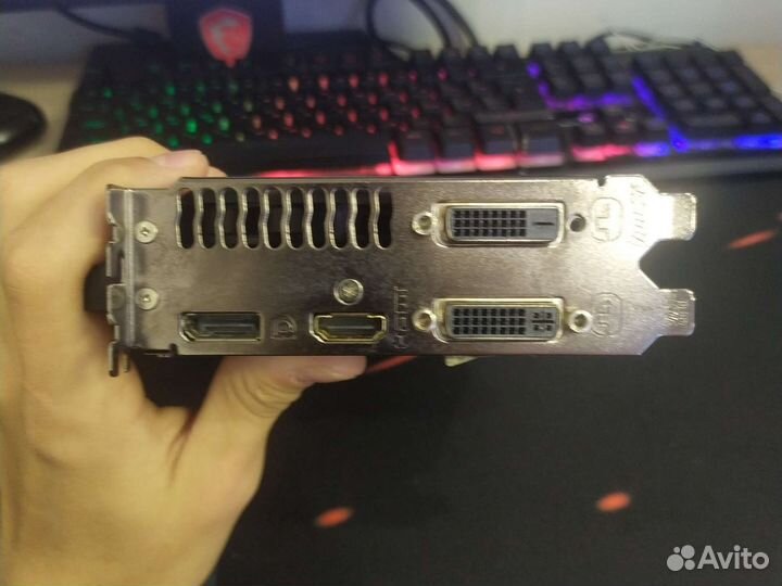 Видеокарта msi r9 270 под восстановление