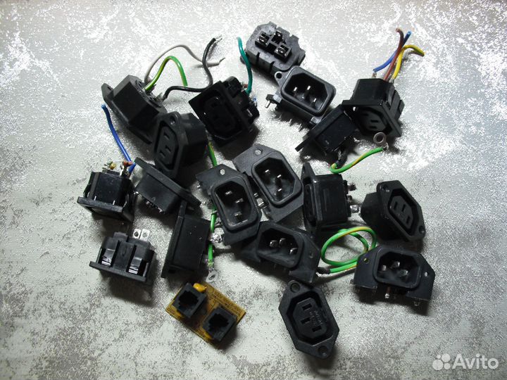 Разъемы для сетевого кабеля