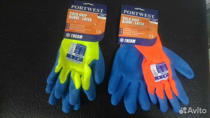 Термоперчатки Portwest,размер.9,10,11