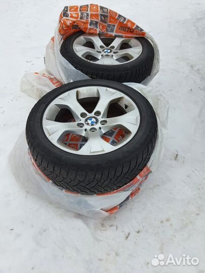 Зимние колеса с дисками оригинал BMW X1 225 50 r17