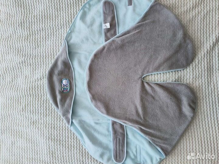 Конверт-одеяло флисовый в коляску/краватку