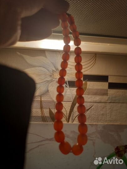 Бусы Янтарь СССР