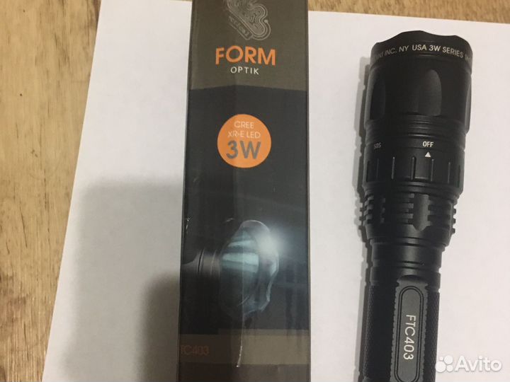 Фонарик Form Optik FTC403