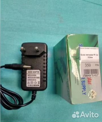 Блок питания 9v 2a