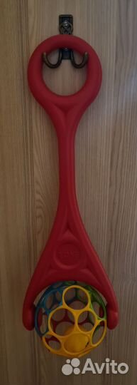 Игрушка каталка с ручкой