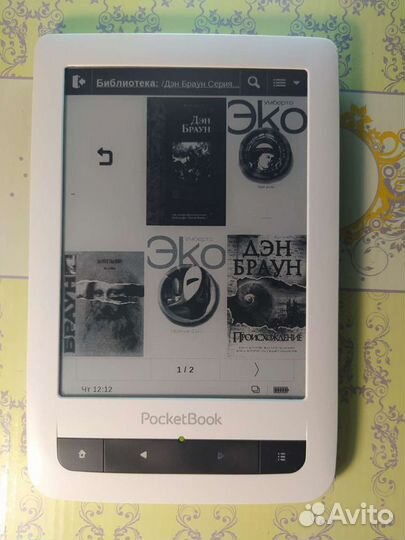 Pocketbook Touch (622) - лучше чем PB 624