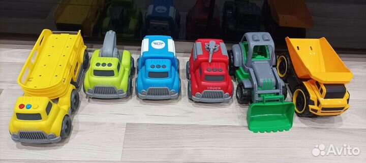 Машинки Bigga и полесье