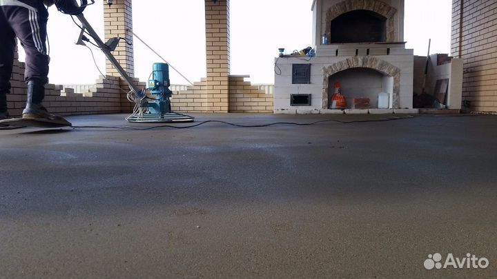 Стяжка штукатурка