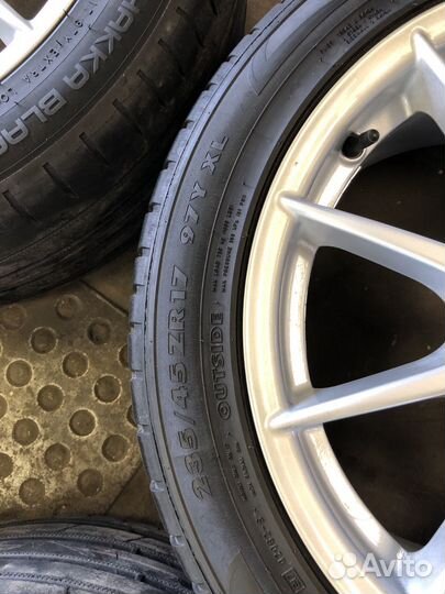 Колеса на mercedes r17 оригинал