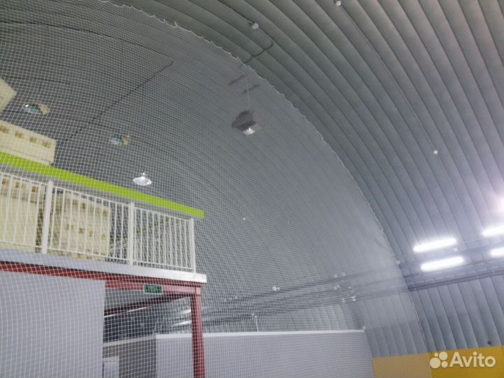 Спортивная сетка с ячейкой 40*40мм