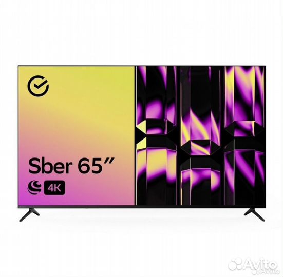 Телевизор Sber SDX-65U4124B, 65