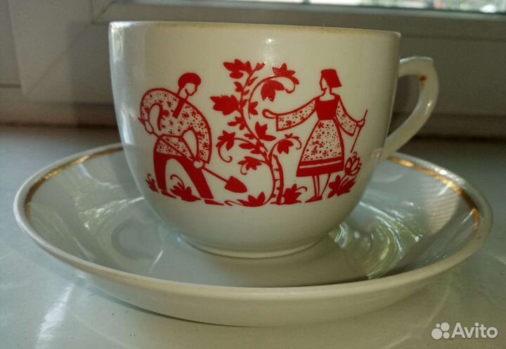 Чашка для чая времен СССР