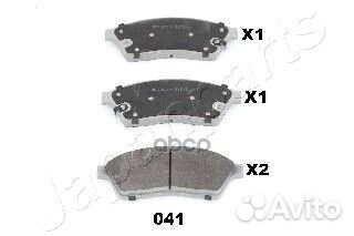 Колодки торм.пер. cadillac SRX 09- PA-041AF