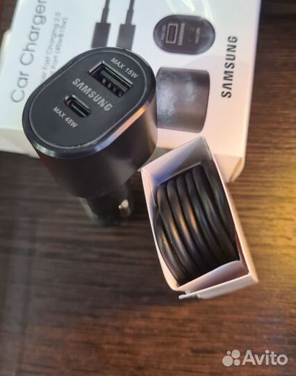 Автомобильное зарядное устройство Samsung 45W