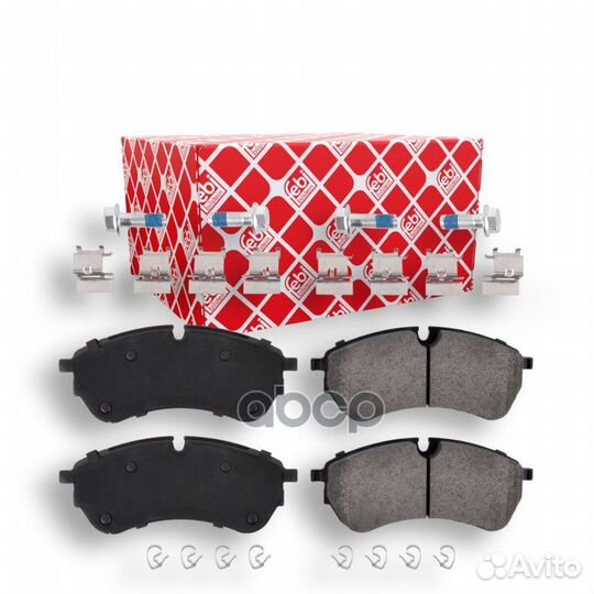 116246F колодки дисковые передниек-кт VW Craft