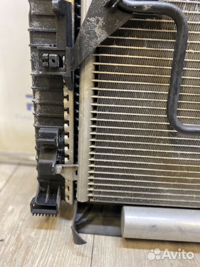 Кассета радиаторов Mercedes w211 M112 3.2