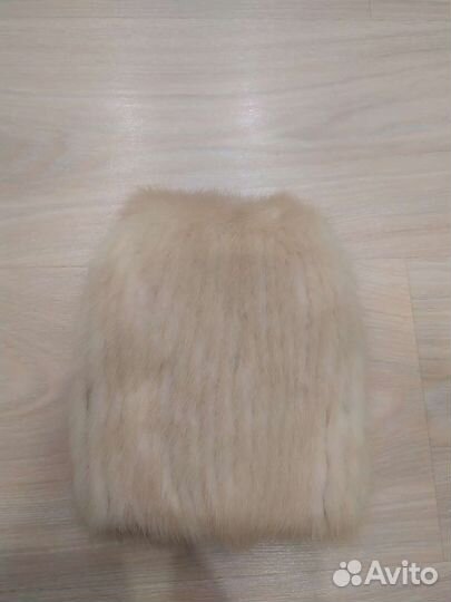Шапка норковая новая женская