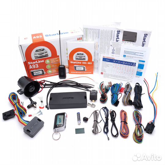 Автосигнализация с автозапуском Starline