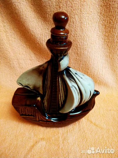 Графин штоф корабль