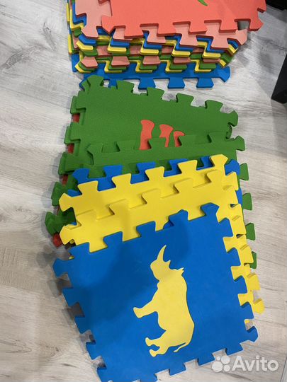 Детский коврик EVA kids, 32Х32х1 см