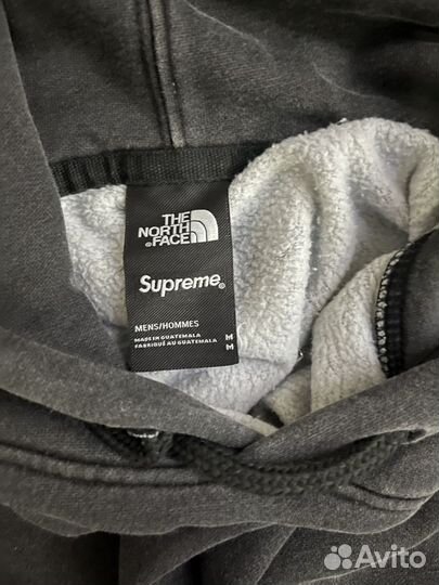 Худи supreme x tnf