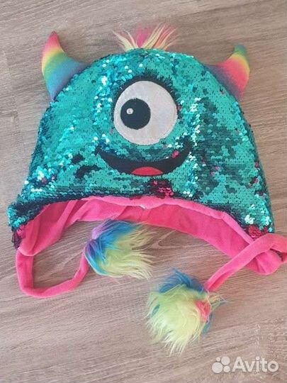 Шапка детская с пайетками