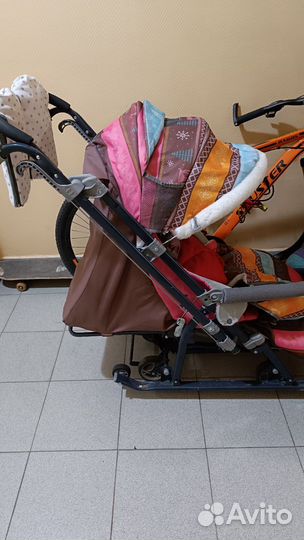 Санки коляска ника