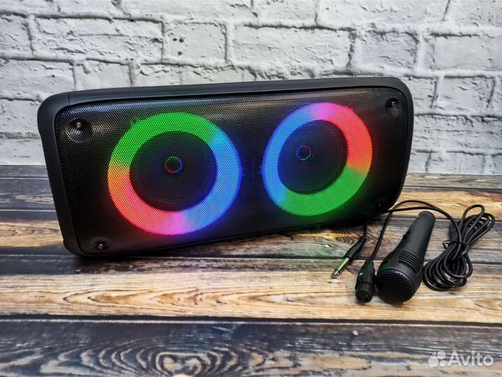 Портативная колонка Bluetooth+микрофон 10Вт новая